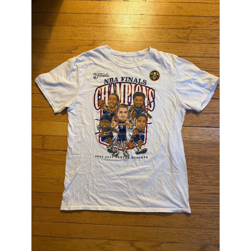 Denver Nuggets NBA Finals Championship Fanatics T-Shirt - Size M